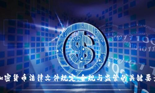 加密货币法律文件规定：合规与监管的关键要素