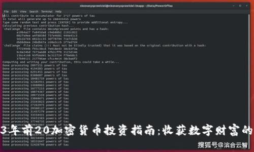 2023年前20加密货币投资指南：收获数字财富的秘密